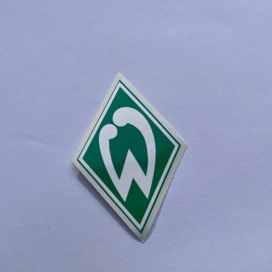 SV Werder Bremen Sticker Set 5er Pack - Hochglanz Aufkleber in verschiedenen Größen von 5 cm bis 30 cm für Auto Laptop Fenster