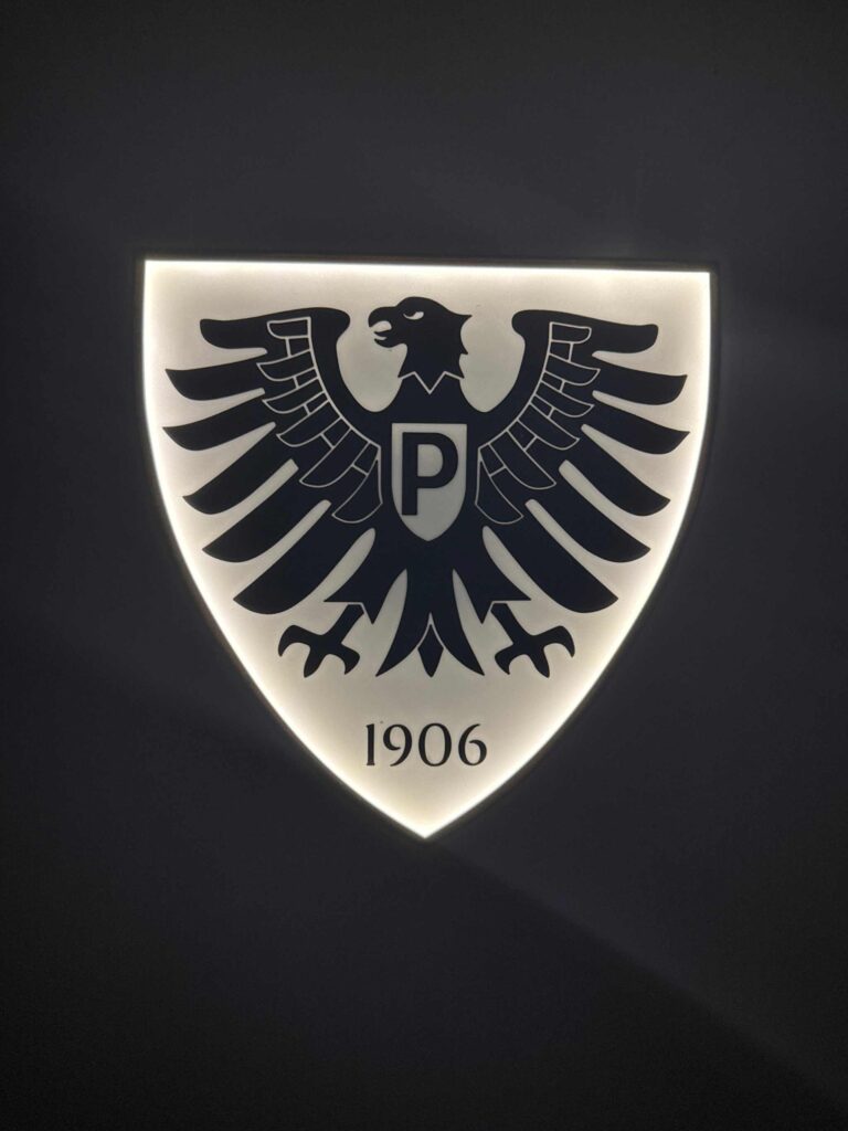 Preußen Munster LED-Leuchtschild