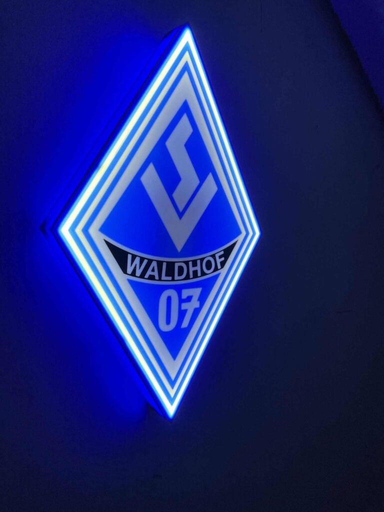 SV Waldhof Mannheim LED-Leuchtschild