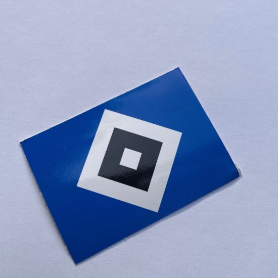 Hamburger SV Sticker Set mit 5 hochglänzenden Aufklebern in verschiedenen Größen