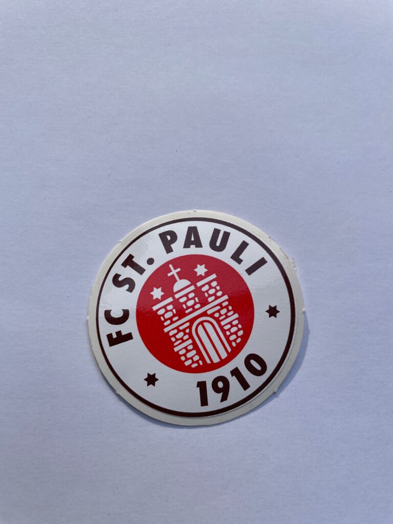 FC St. Pauli Sticker in hochwertiger Qualität, 5–30 cm frei wählbar