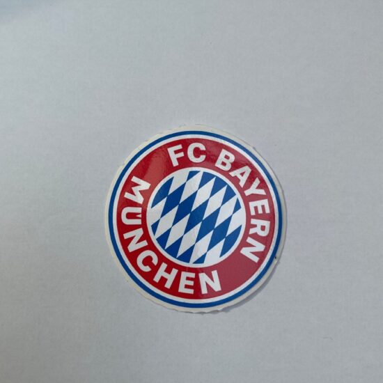 FC Bayern München Sticker Set 5er Pack Hochglanz Aufkleber in verschiedenen Größen