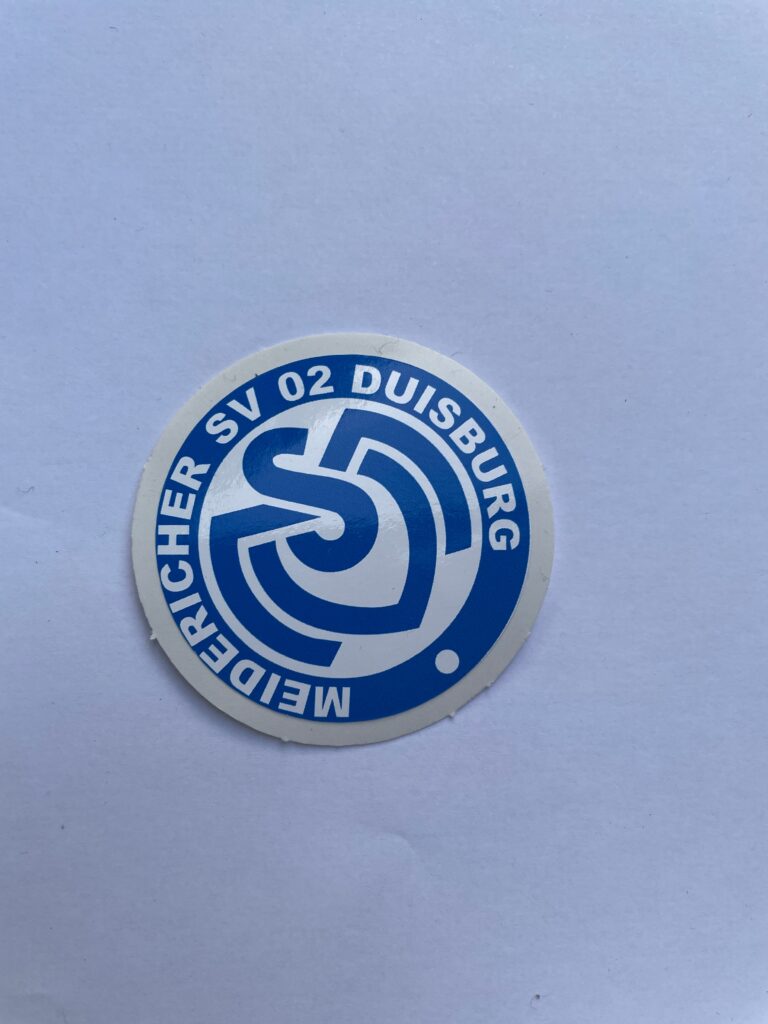 MSV Duisburg Sticker Set - Hochglanz Aufkleber 5er Pack