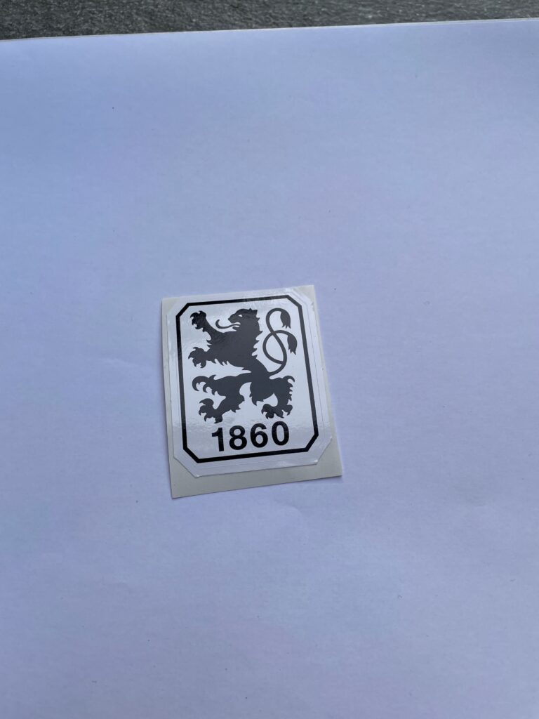 TSV 1860 München Sticker Set - Hochglanz Aufkleber 5er Pack