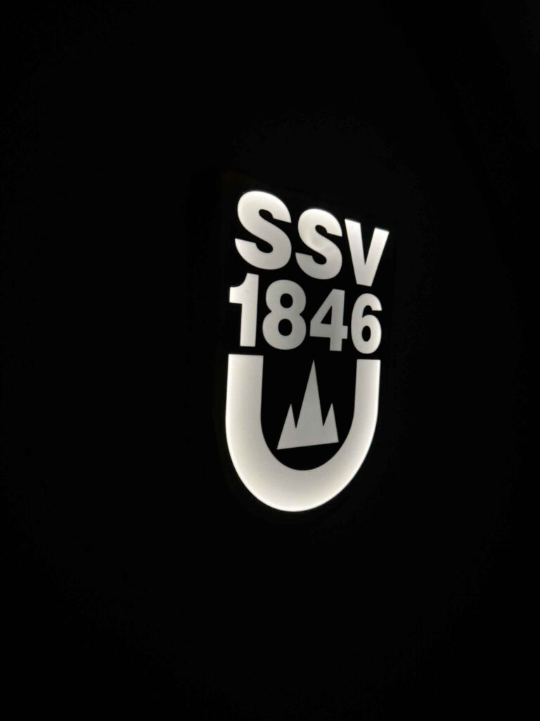 SSV Ulm 1846 LED-Leuchtschild