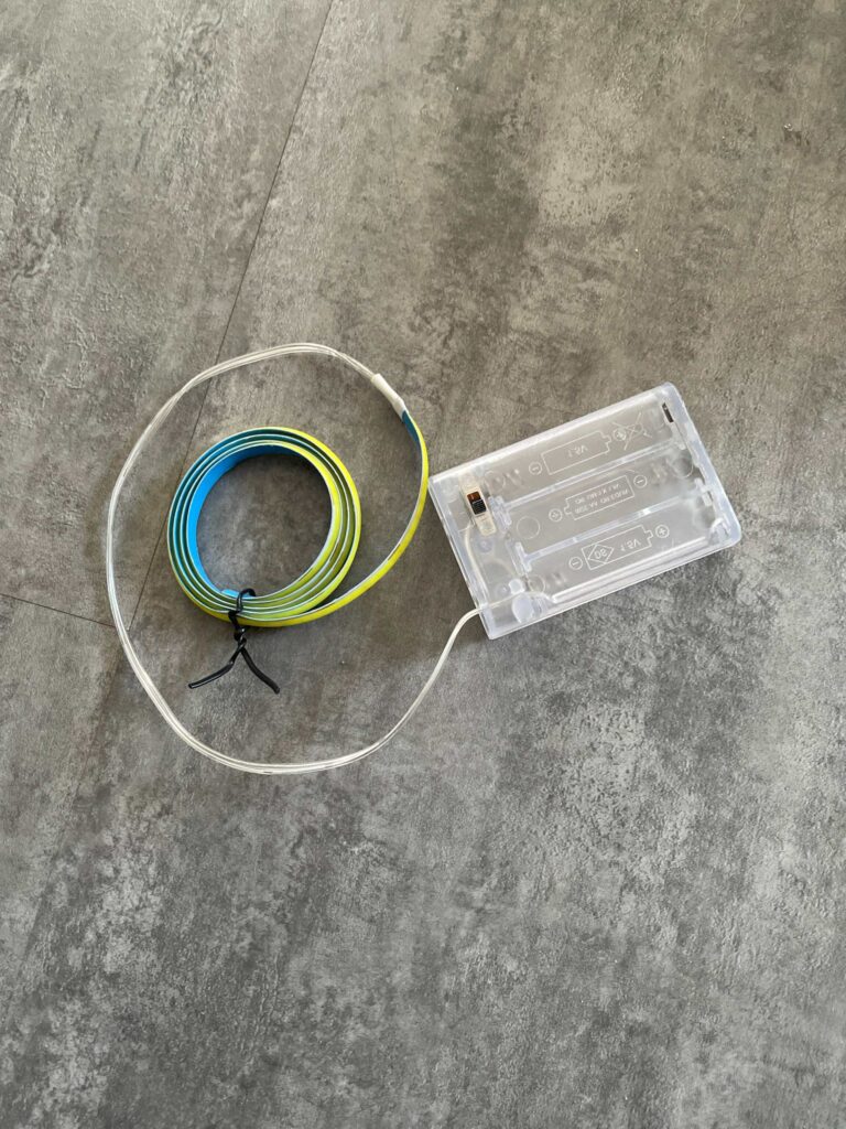 LED Streifen Batteriefach