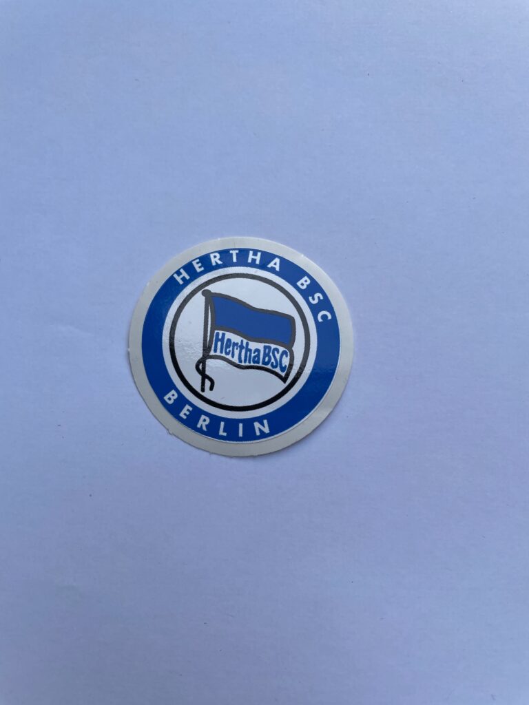Hertha BSC Sticker Set - Hochglanz Aufkleber 5er Pack
