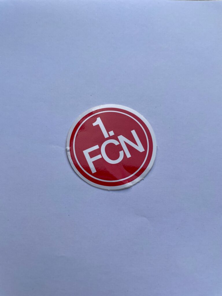 1. FC Nürnberg Sticker Set - Hochglanz Aufkleber 5er Pack