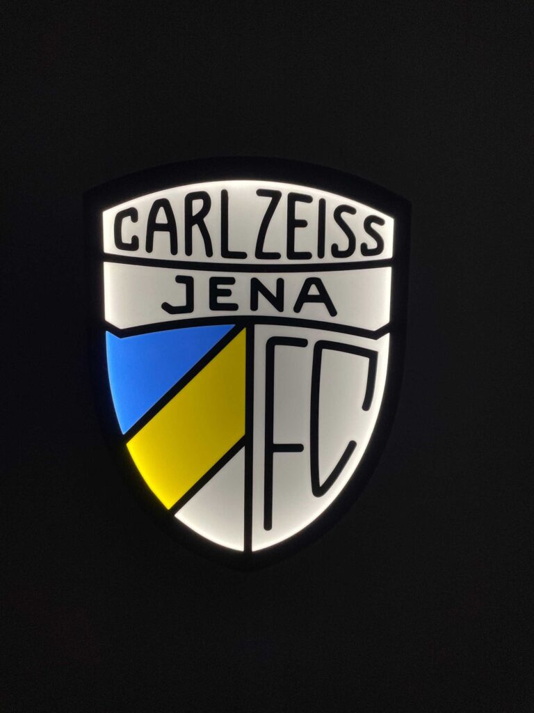 FC Carl Zeiss Jena LED-Leuchtschild