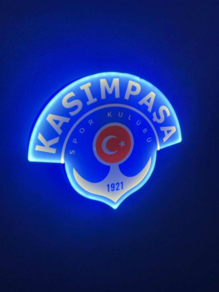Kasımpaşa SK LED-Leuchtschild Wanddeko