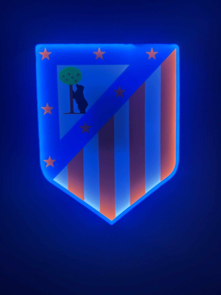 Atletico Madrid LED-Lampe