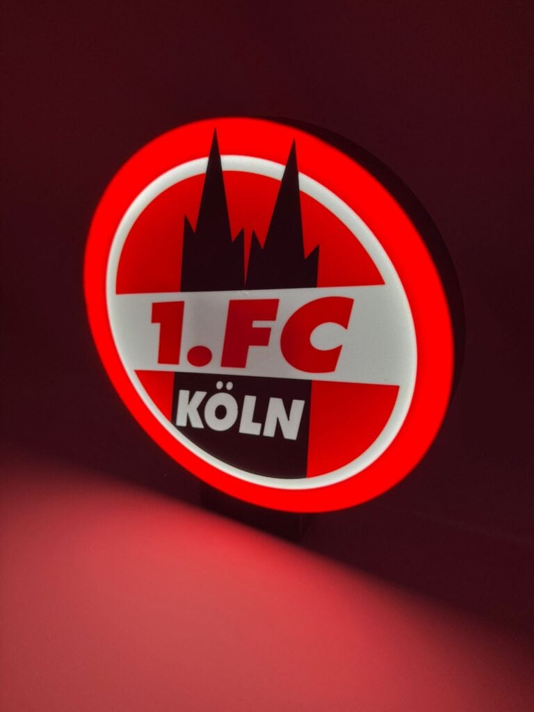 1. FC Köln LED-Leuchtschild