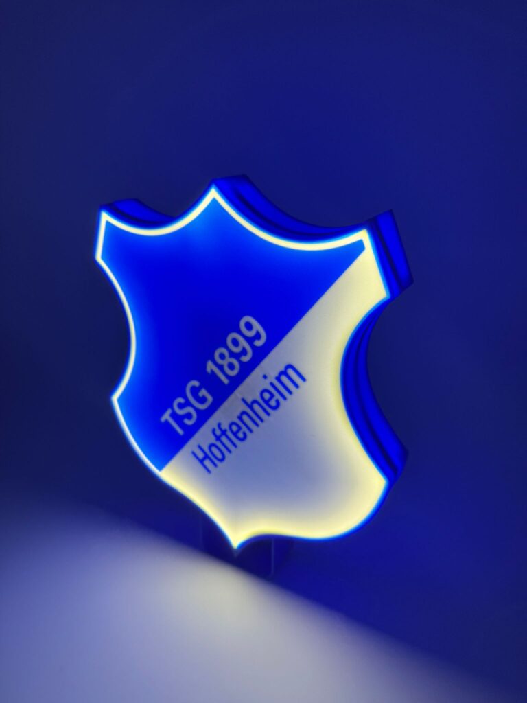TSG 1899 Hoffenheim LED-Leuchtschild